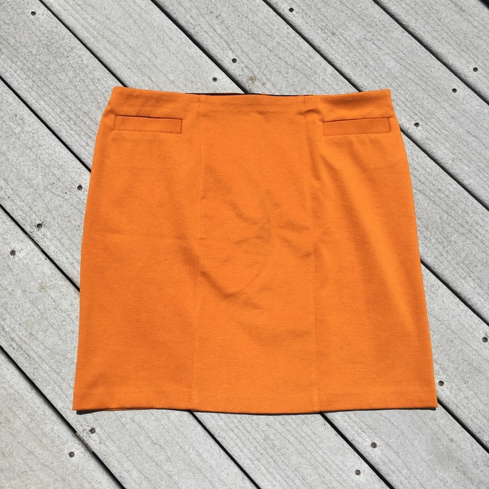 Pumpkin Spice Pencil Skirt